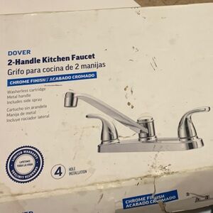 Project Source Dover 2-Handle Kitchen Faucet
